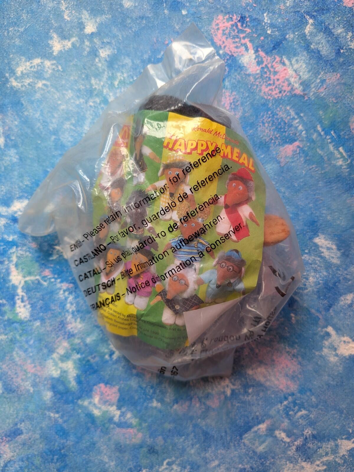 The Wombles Tobermory Happy Meal Toy - 1999 - McDonalds