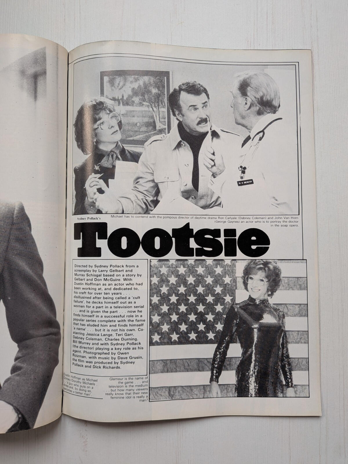 Films on Screen and Video Vol. 3 No. 5 April 1983 - Dustin Hoffman Tootsie Cover
