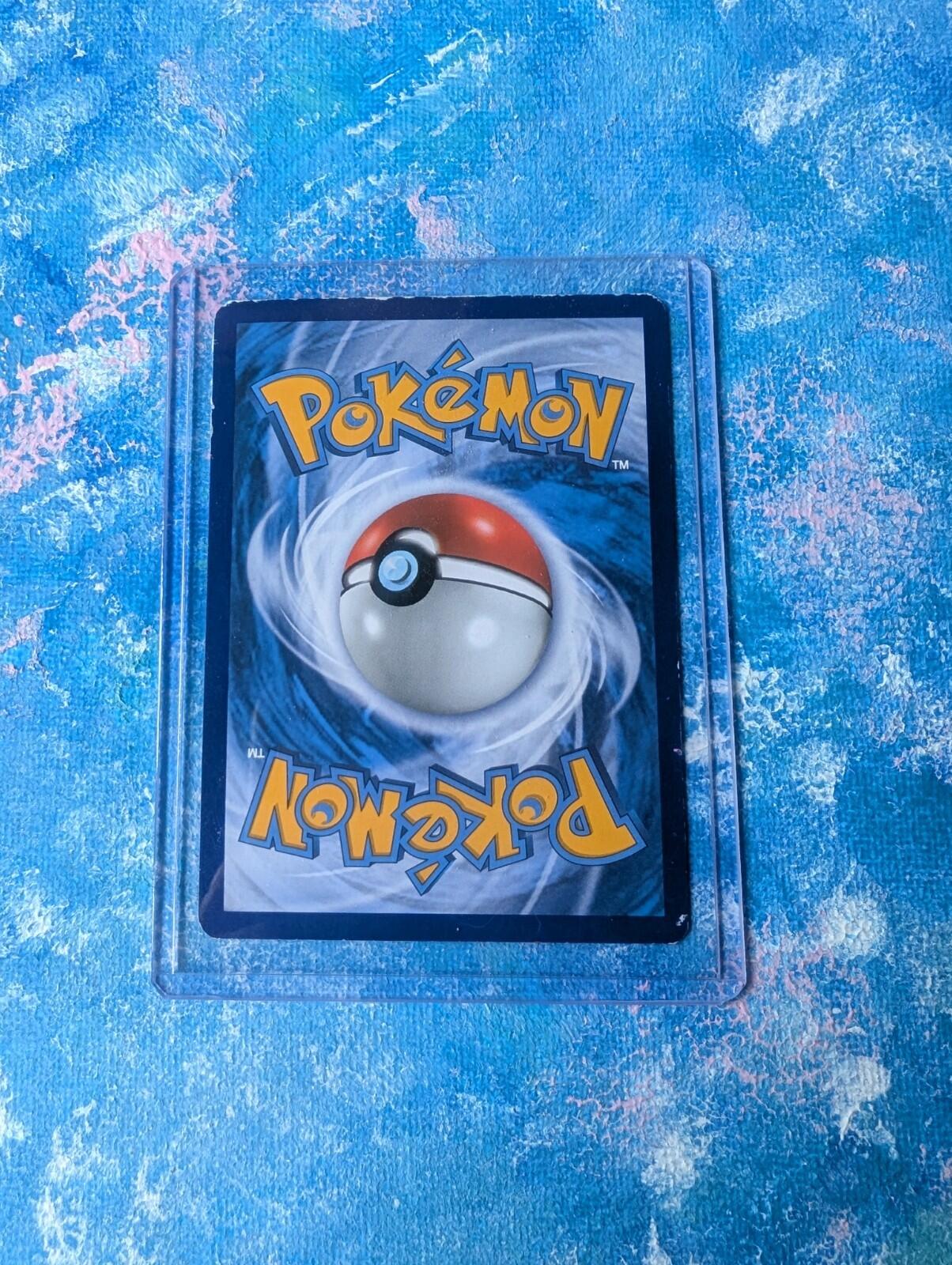 Hand-Painted Rapidash 18/181 Sun & Moon Team-Up Pokemon Card & Display Easel