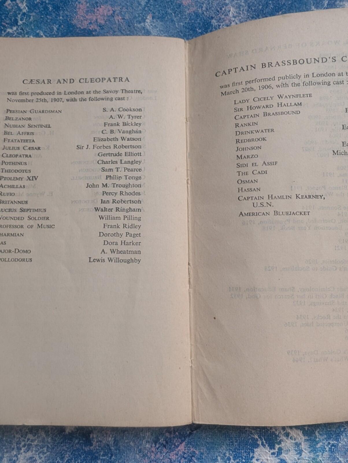 Three Plays For Puritans by Bernard Shaw - 1949 - Penguin Books