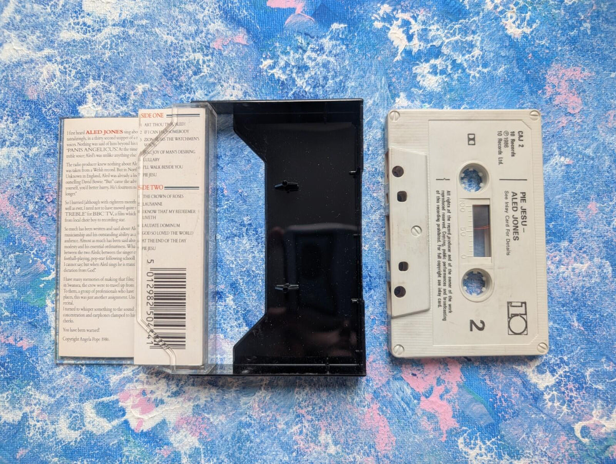 Aled Jones - Pie Jesu - 1986 - 10 Records Ltd Cassette Tape