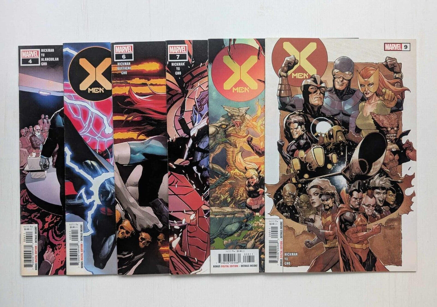 X-Men #4/5/6/7/8/9 Comic Bundle, 2020, Marvel Comics