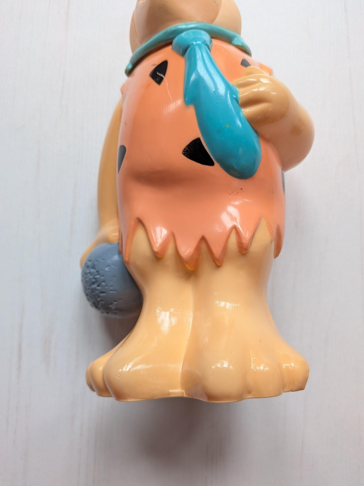 Vintage The Flintstones Fred Bubble Bath Bottle Figure - 1993 - Hanna Barbera