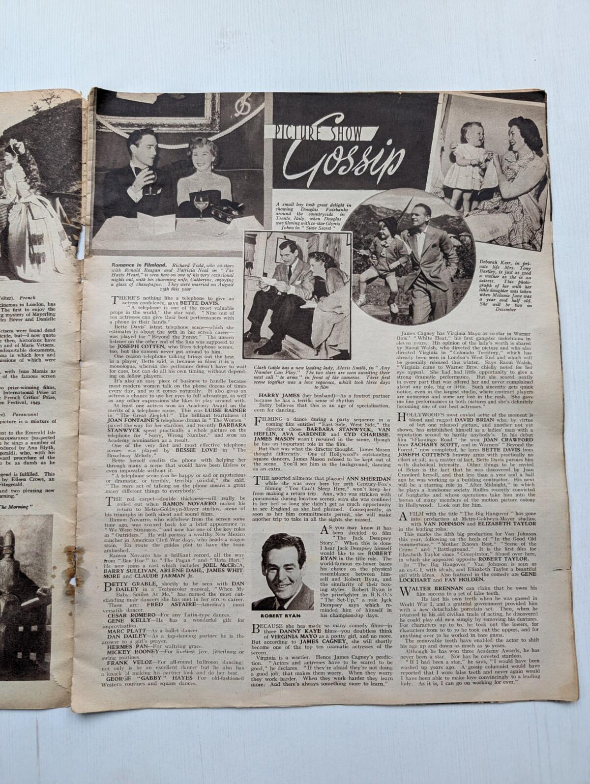 Picture Show Vol. 53 No. 1385 October 15th, 1949 - Valerie Hobson & Richard Todd
