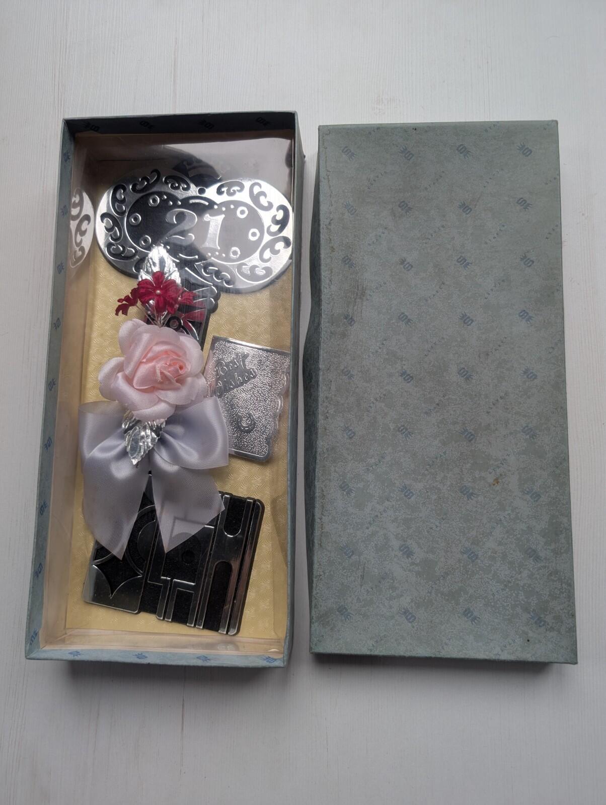 Vintage 21st Birthday Novelty Key - 1960s/70s Approx