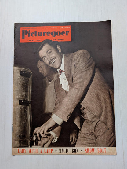 Picturegoer: The National Film Weekly September 22, 1951 - Howard Keel Cover