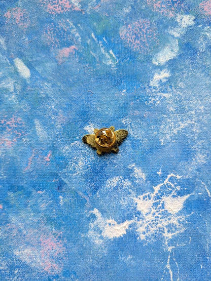 Gold/Black Bumblebee Enamel Pin Badge