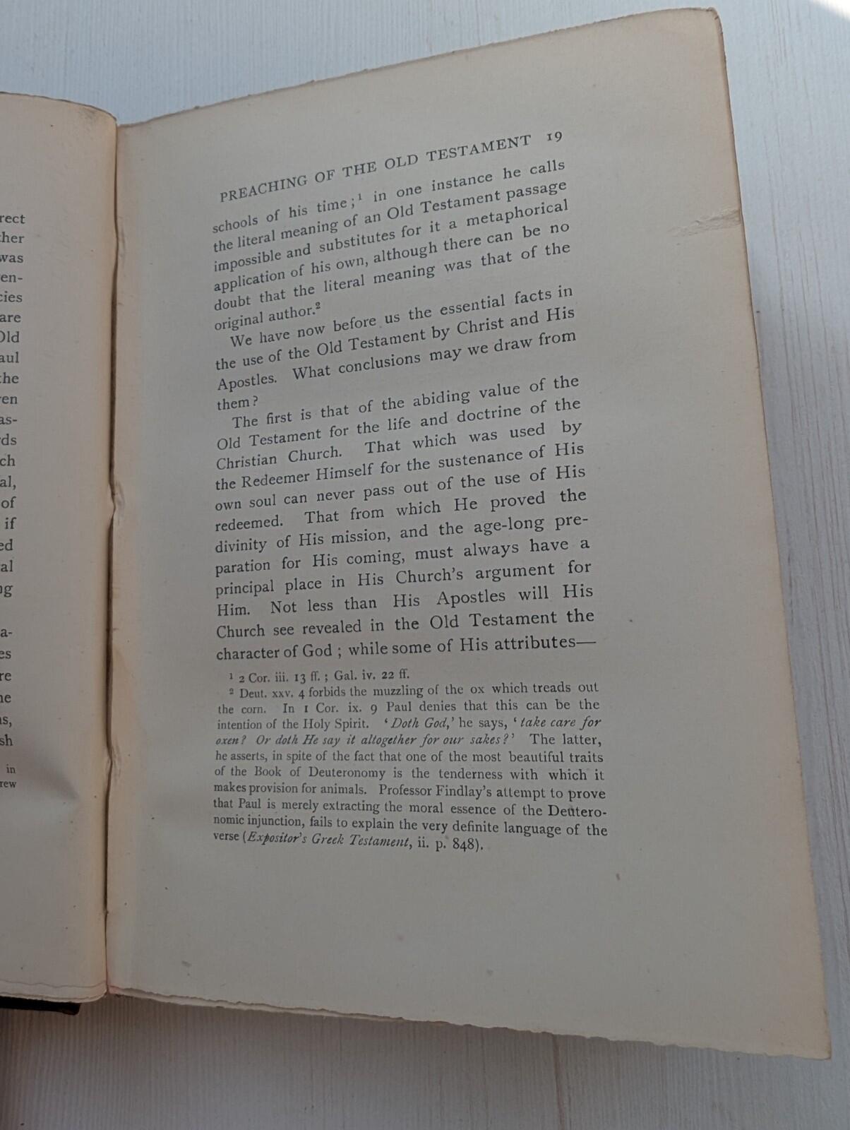 Modern Criticism and The Preaching of The Old Testament by George Adam Smith