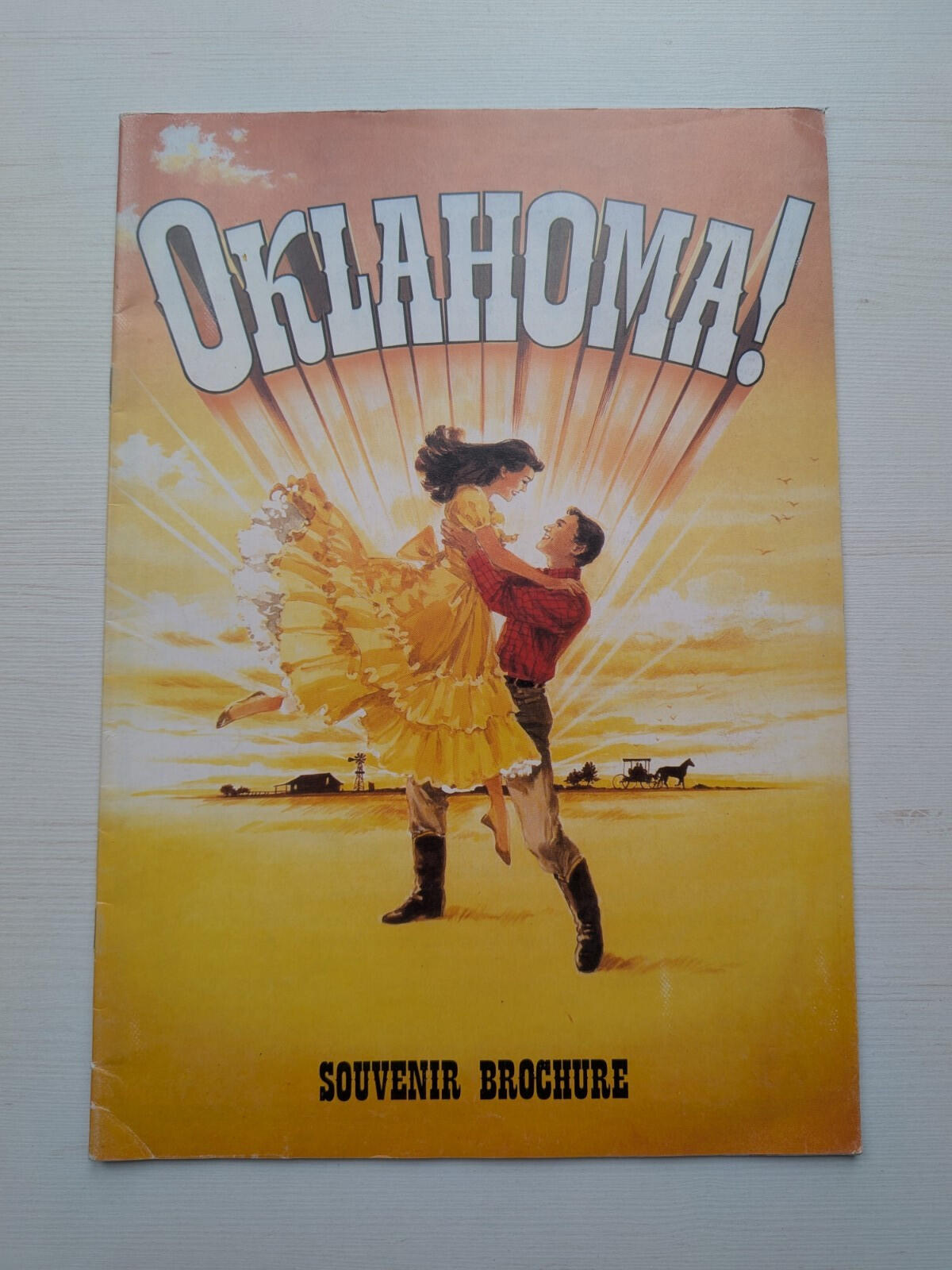 Oklahoma! Musical Tour Souvenir Brochure - Churchill Theatre, Bromley 1988