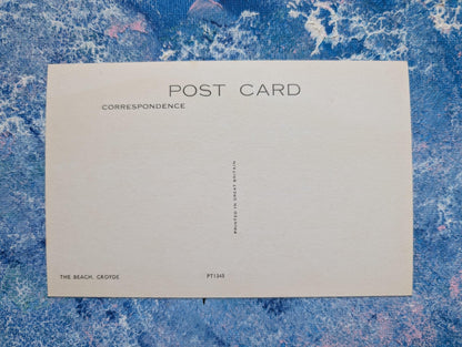 Vintage Croyde Postcard - The Beach - PTI345