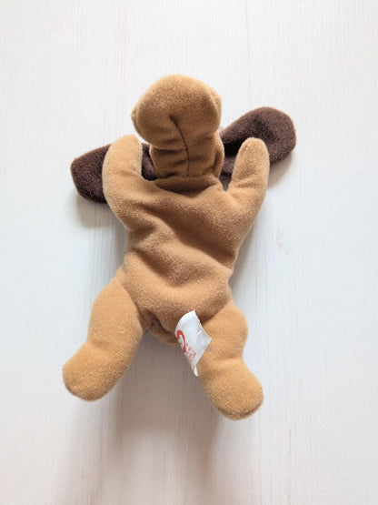 Teenie Beanie Babies Bones Dog Small Toy - 1993 - TY/McDonalds - Includes Tag