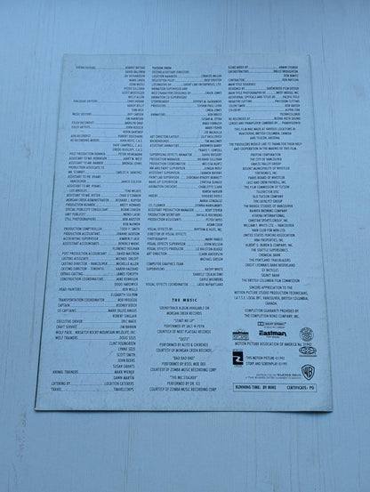 Stay Tuned - 1992 Movie Press Kit Cast List and Advertisement Sheet