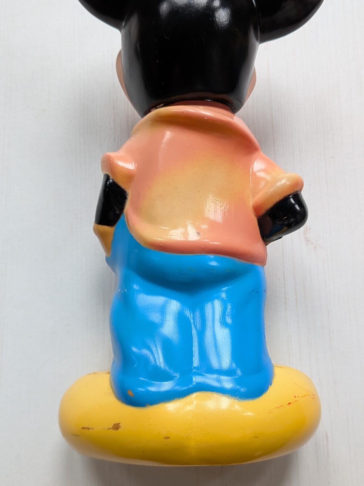 Vintage Mickey Mouse Bubble Bath Bottle Figure - 1990s - Disney