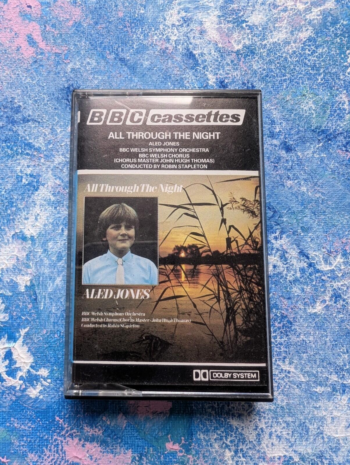 Aled Jones/Welsh Symphony Orchestra - All Through The Night - BBC Cassette Tape