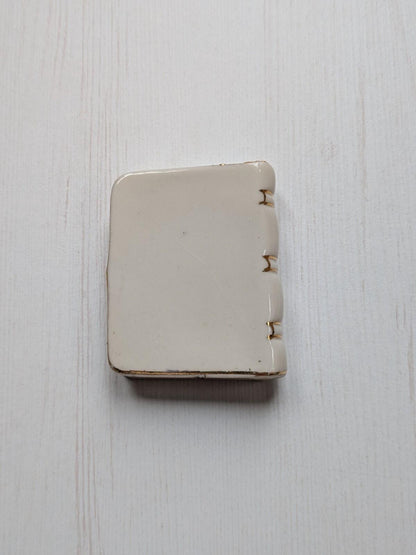 Carlton China Small Book Ornament - Guildford Crest
