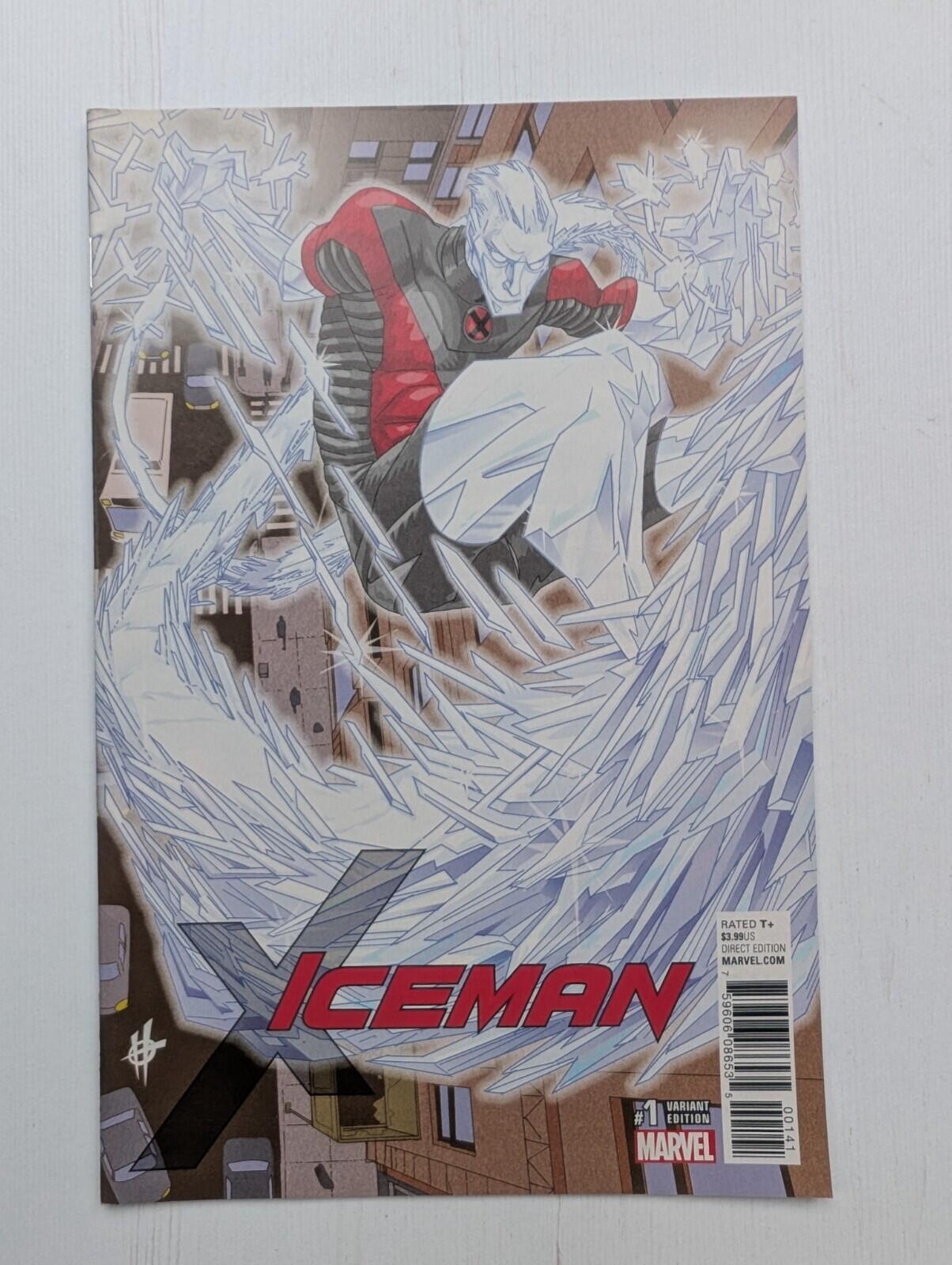 Iceman #1 - 1.25 Damion Scott Incentive Variant Cover - 2017 - Marvel Comic Book