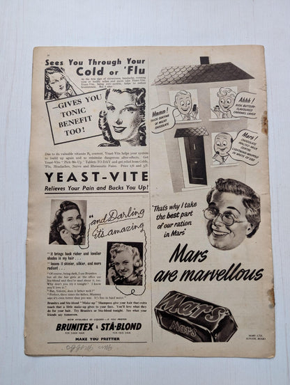 Picture Show Vol. 54 No. 1400 January 28th, 1950 - Mario Lanza/Kathryn Grayson