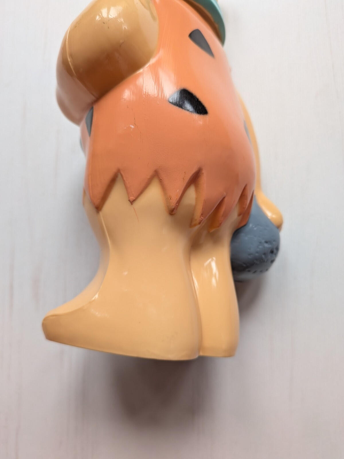 Vintage The Flintstones Fred Bubble Bath Bottle Figure - 1993 - Hanna Barbera