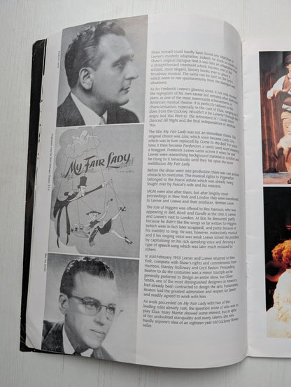 My Fair Lady Manchester Opera House January 1988 Programme