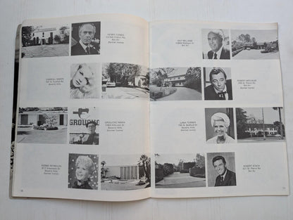Hollywood Map & Guide To The Fabulous Homes Of The Stars, 1985, JMB Publications
