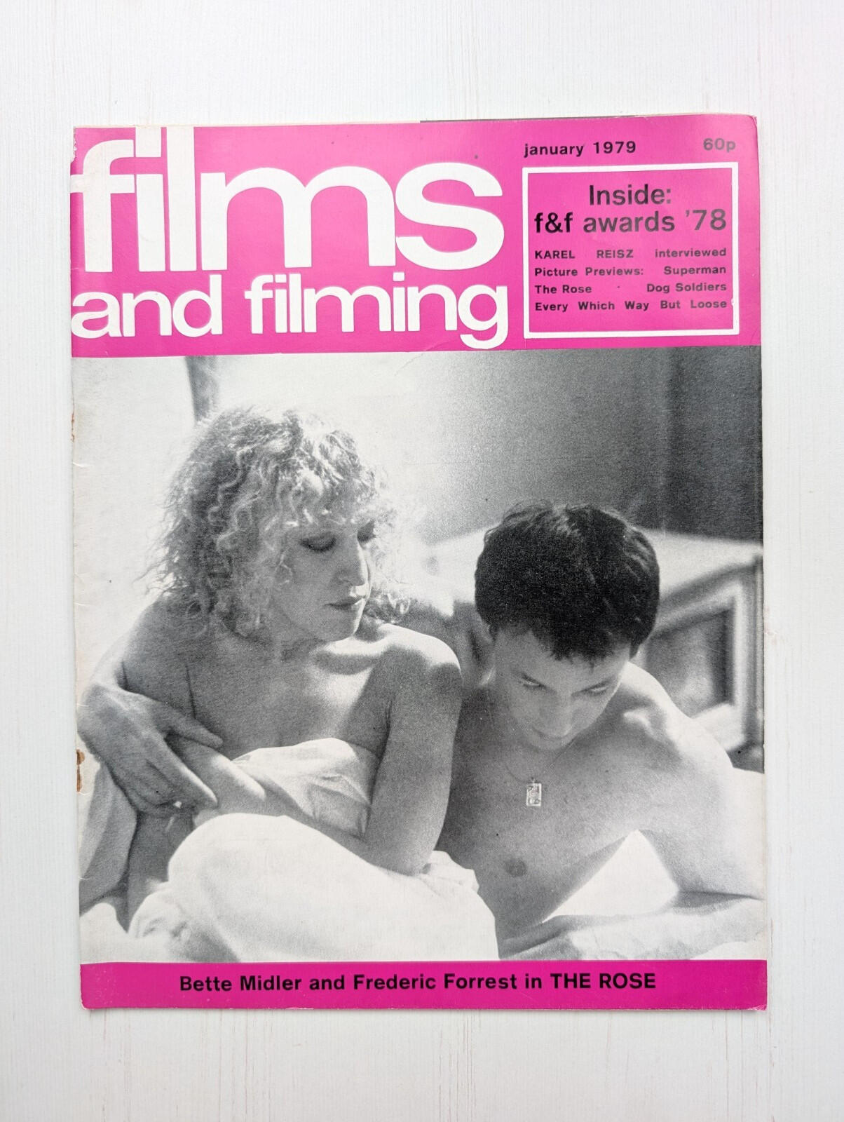 Films and Filming Magazine January 1979 - Bette Midler/Frederic Forrest Cover