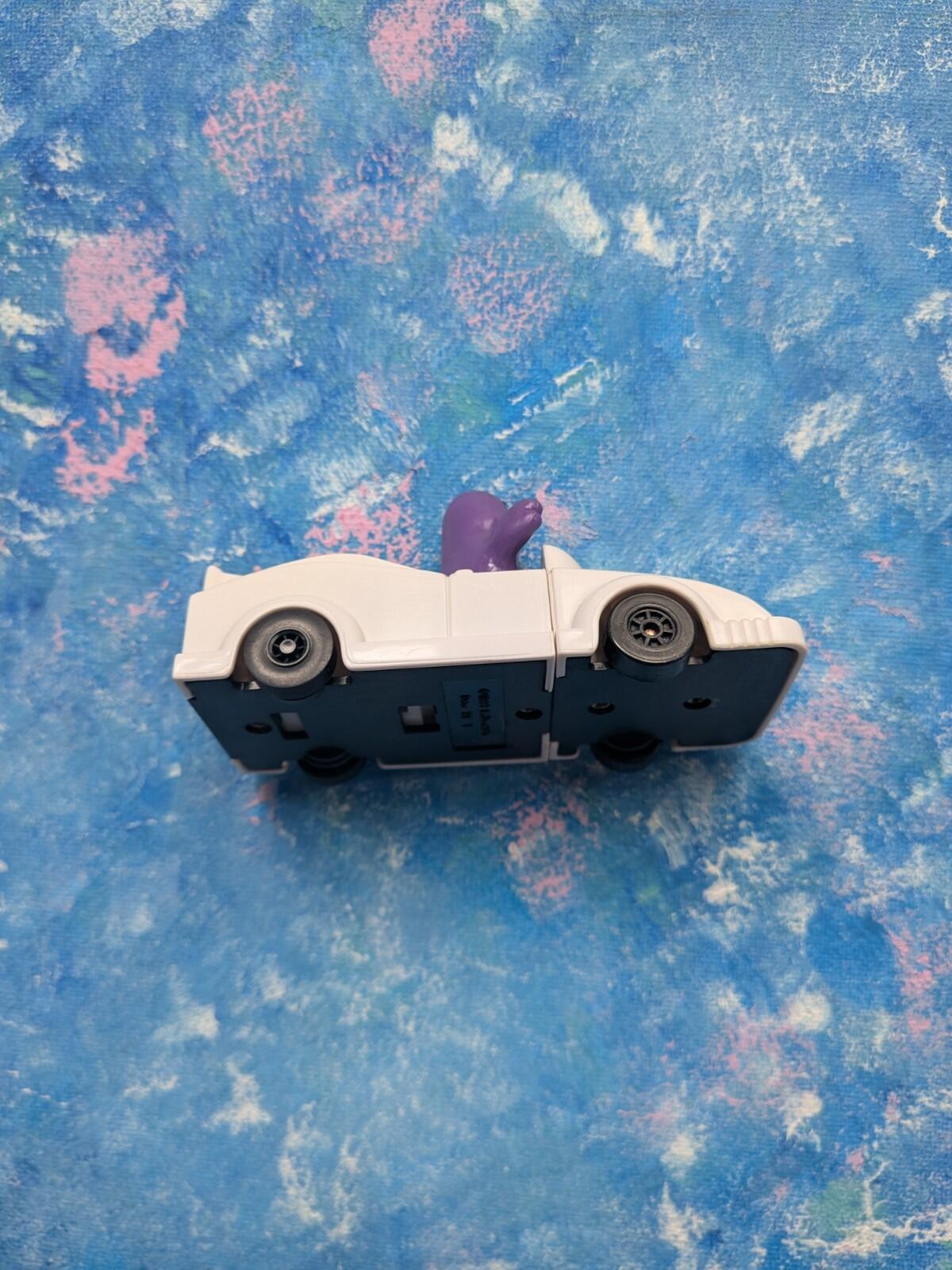Vintage Grimace Connect-A-Car Happy Meal Toy - 1991 - McDonalds