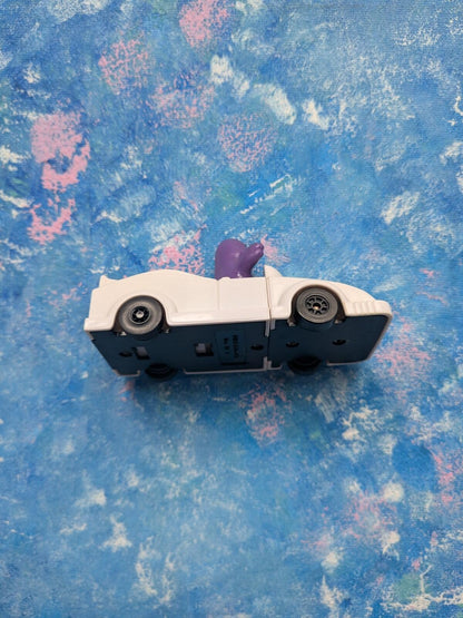 Vintage Grimace Connect-A-Car Happy Meal Toy - 1991 - McDonalds