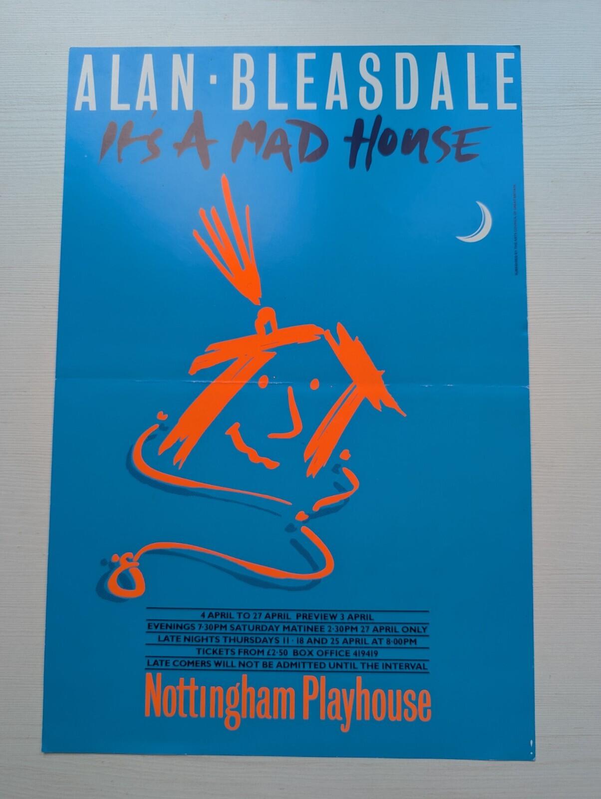 Alan Bleasdale: It's A Mad House - Nottingham Playhouse Poster