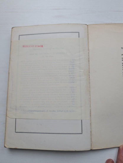 Nuclear Forces by D.M. Brink/D. Phil - 1965 - 1st Edition - Pergamon Press