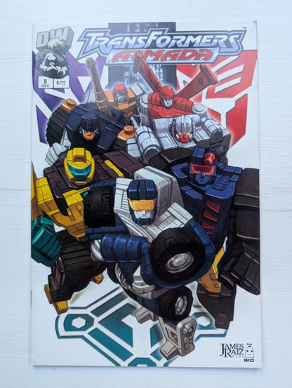 Transformers Armada #5 - 2002 - Dreamwave Productions Comic Book
