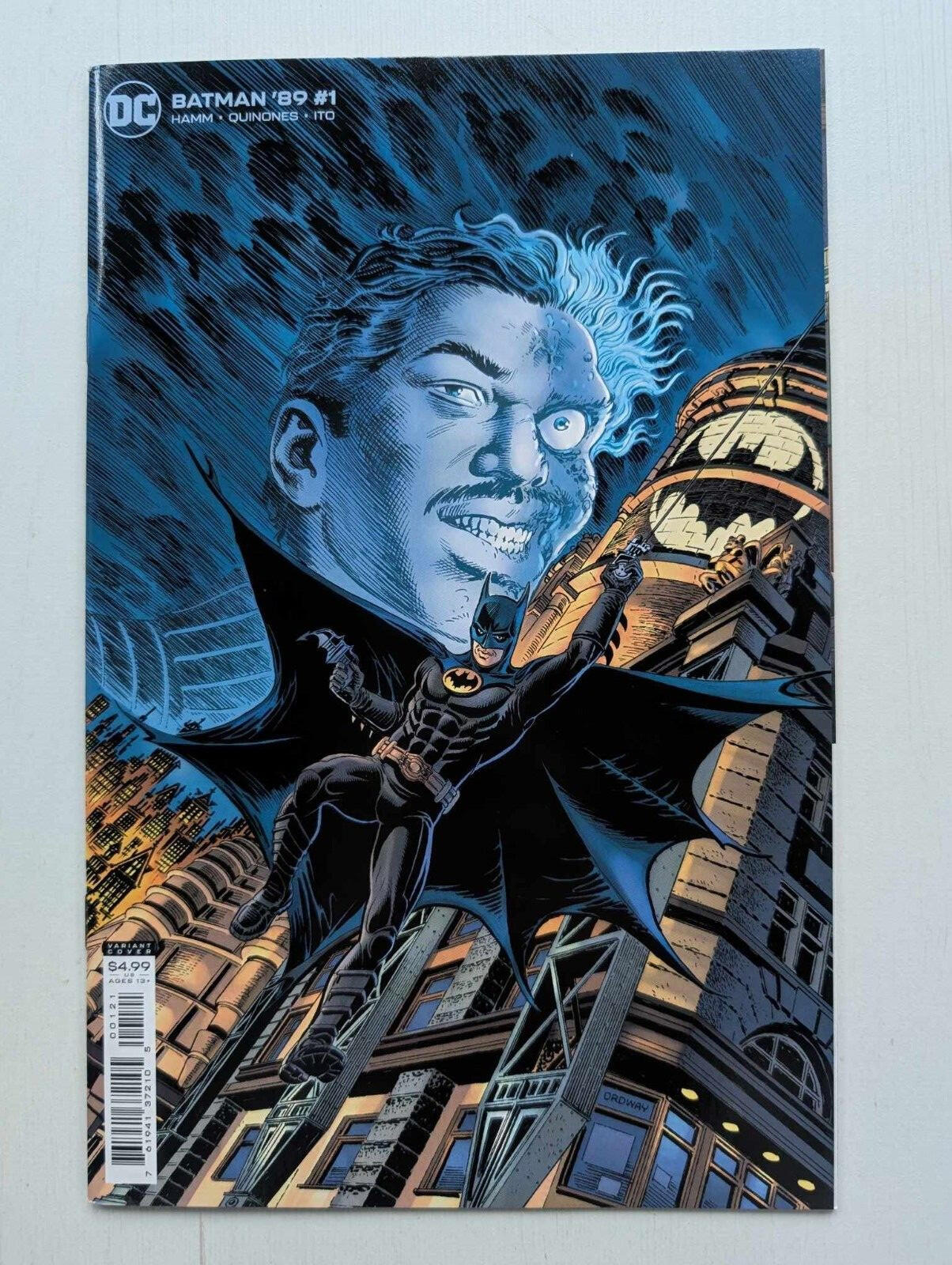 Batman '89 #1 - Jerry Ordway Card Stock Variant Cover, 2021, DC Comic