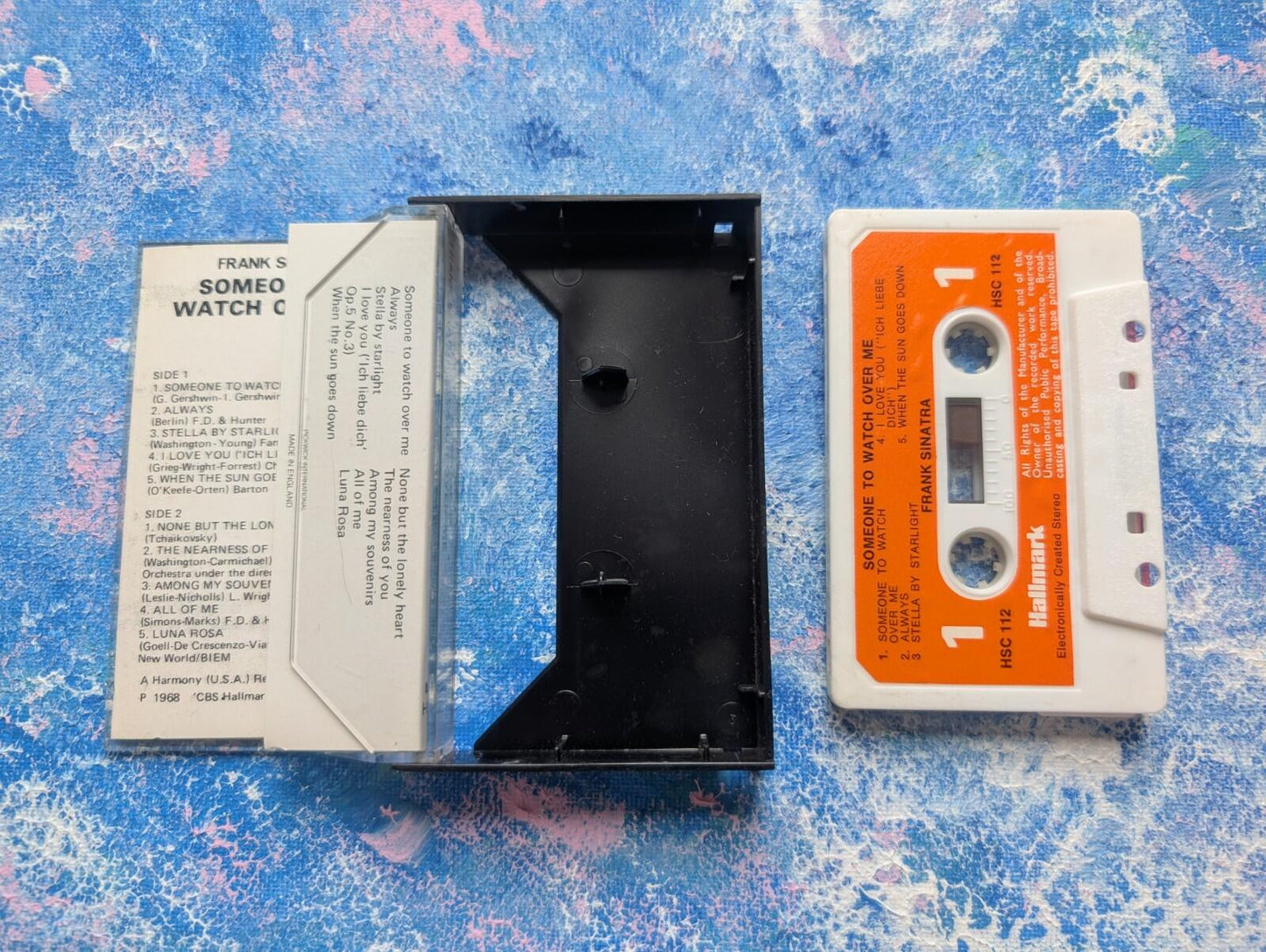 Frank Sinatra - Someone To Watch Over Me - 1968 - CBS Cassette Tape