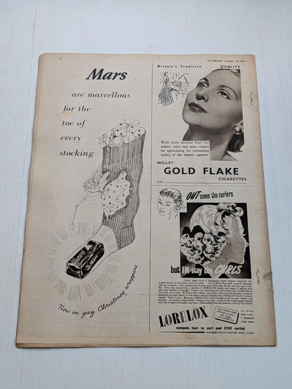 Picturegoer: The National Film Weekly December 24th, 1949 - Jean Simmons Cover