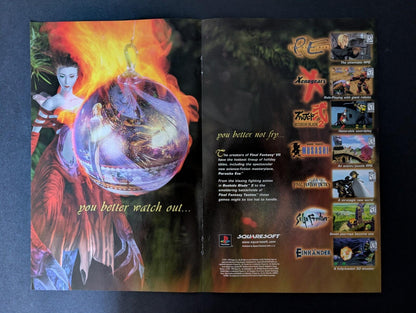Squaresoft JRPGs 1998 Playstation Games Advertisement - See Details