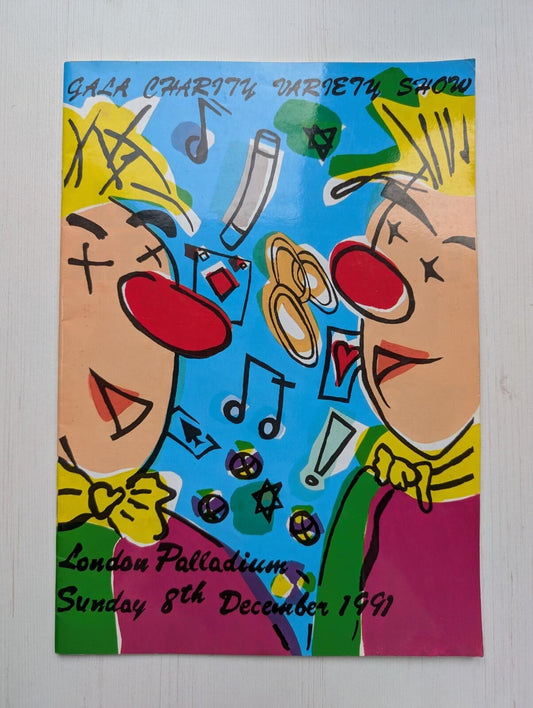 Gala Charity Variety Show Programme - London Palladium December 1991