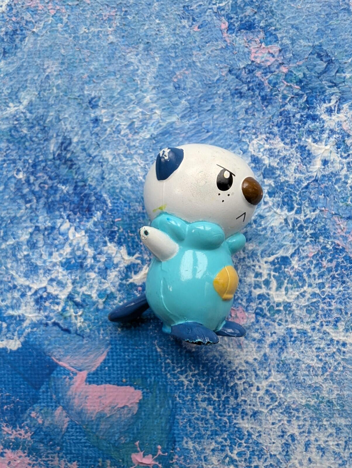 Oshawott Pokemon Spin and Go Figure - 2011 - Bandai/Nintendo