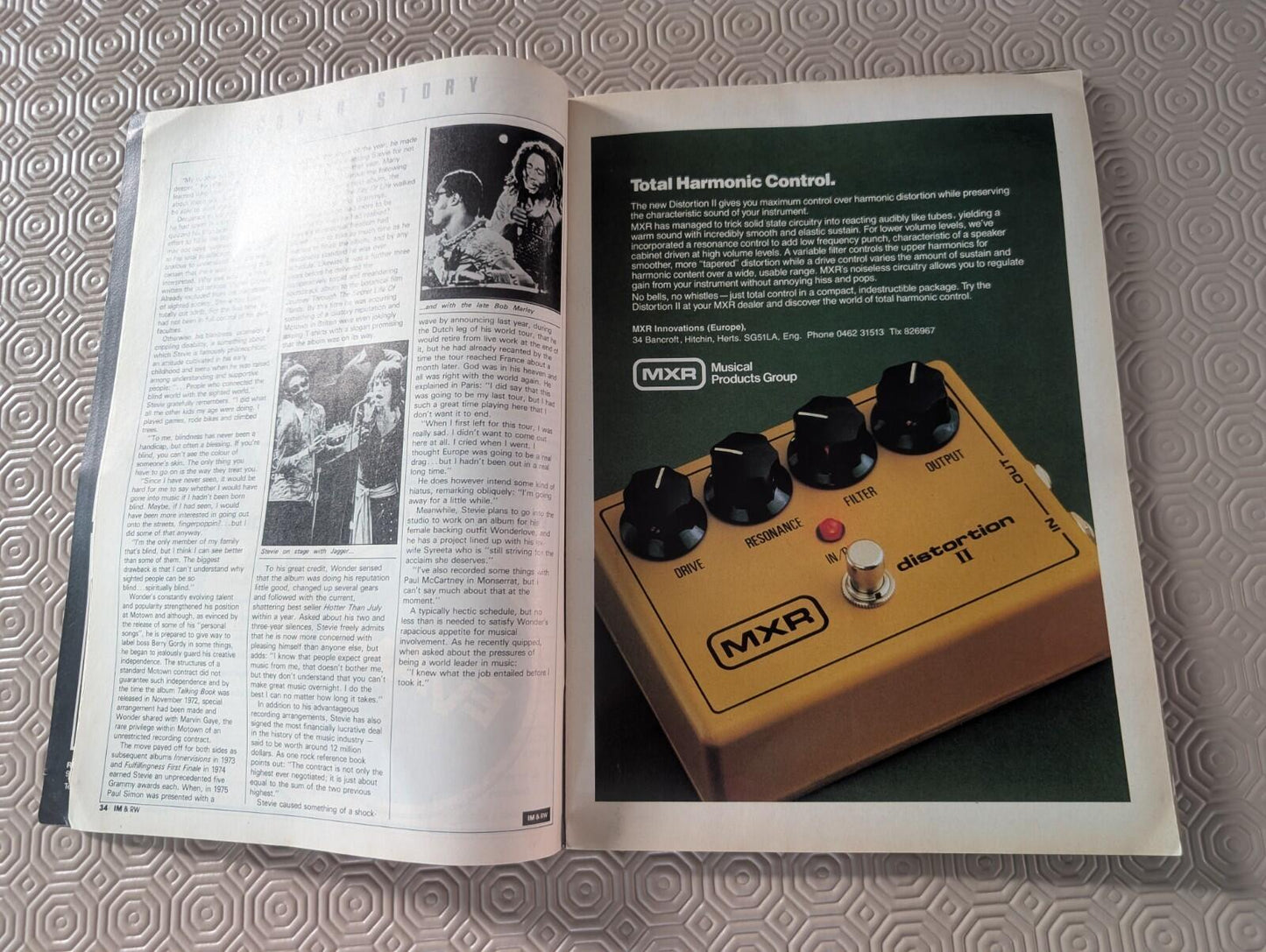 International Musician and Recording World Vol. 7 No. 9 - 1981 - Stevie Wonder