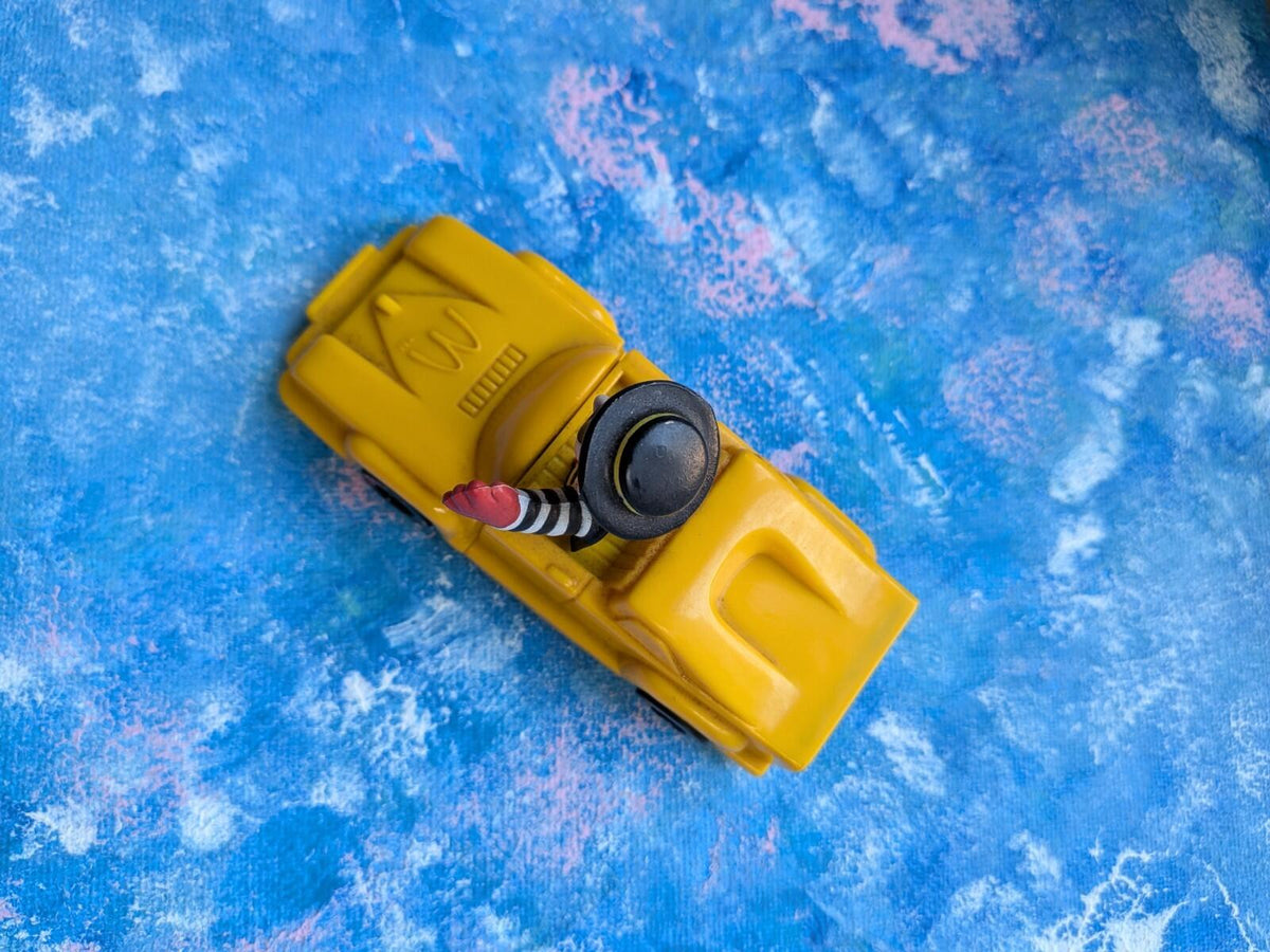 Vintage Hamburglar Pull-Back Car Toy - 1991 - McDonalds