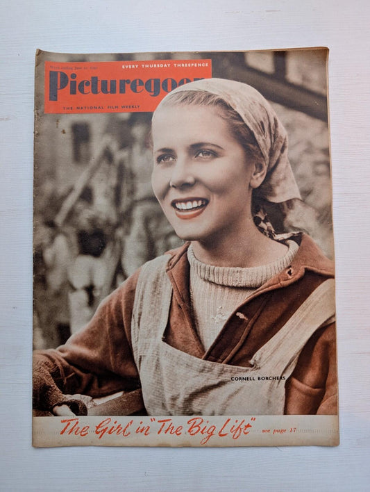 Picturegoer: The National Film Weekly June 10, 1950 - Cornell Borchers Cover