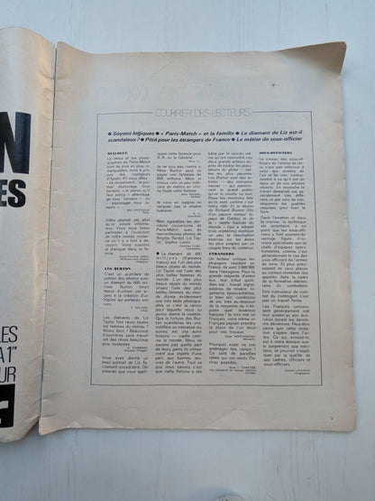 Paris Match No.1078 - 3 Janvier 1970 - Catherine Deneuve Cover - French Magazine