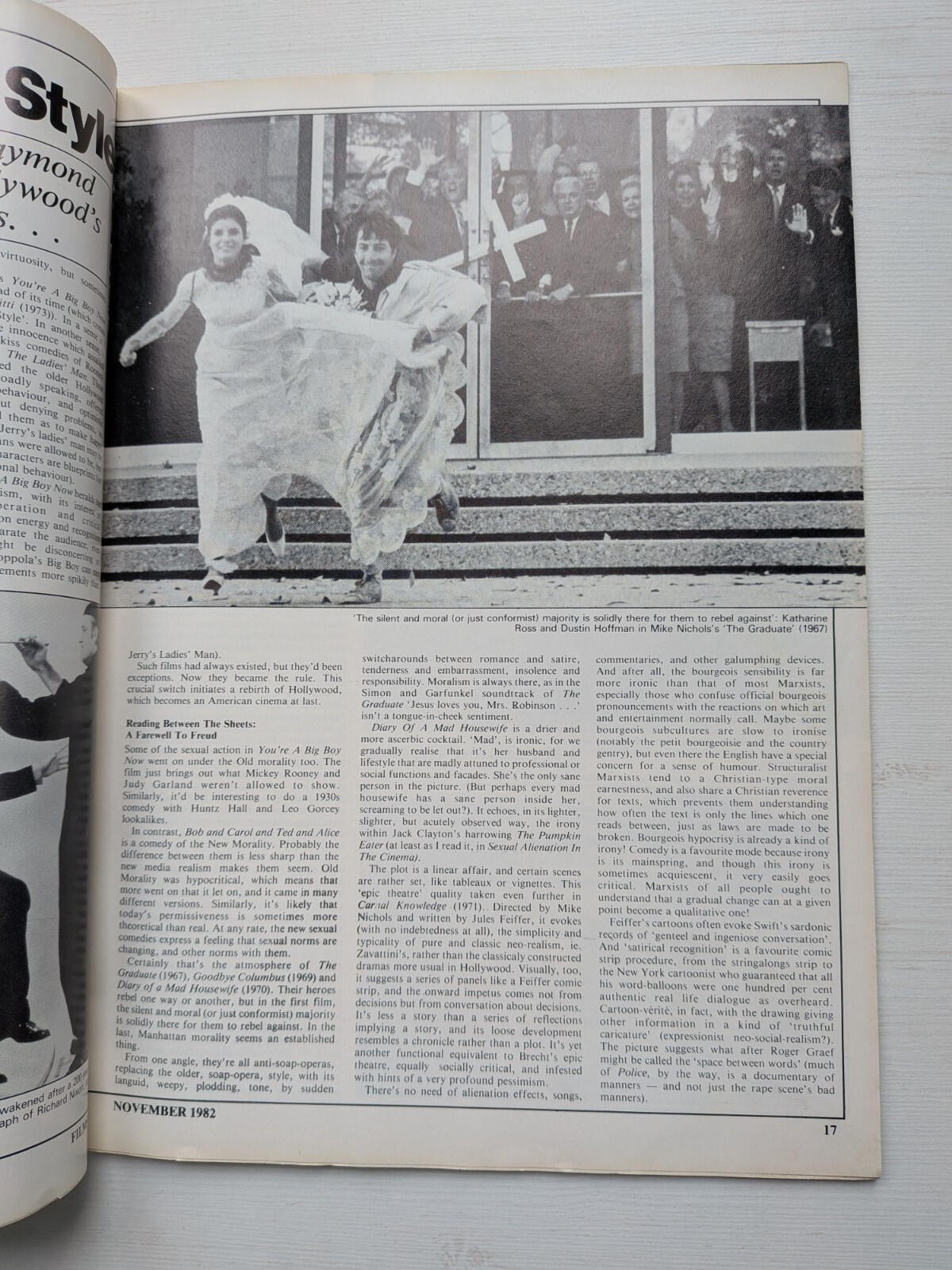 Films on Screen and Video Vol. 2 No. 12 November 1982, 26th London Film Festival