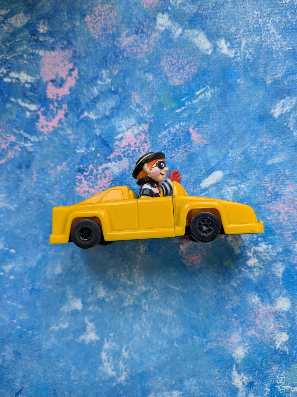 Vintage Hamburglar Pull-Back Car Toy - 1991 - McDonalds