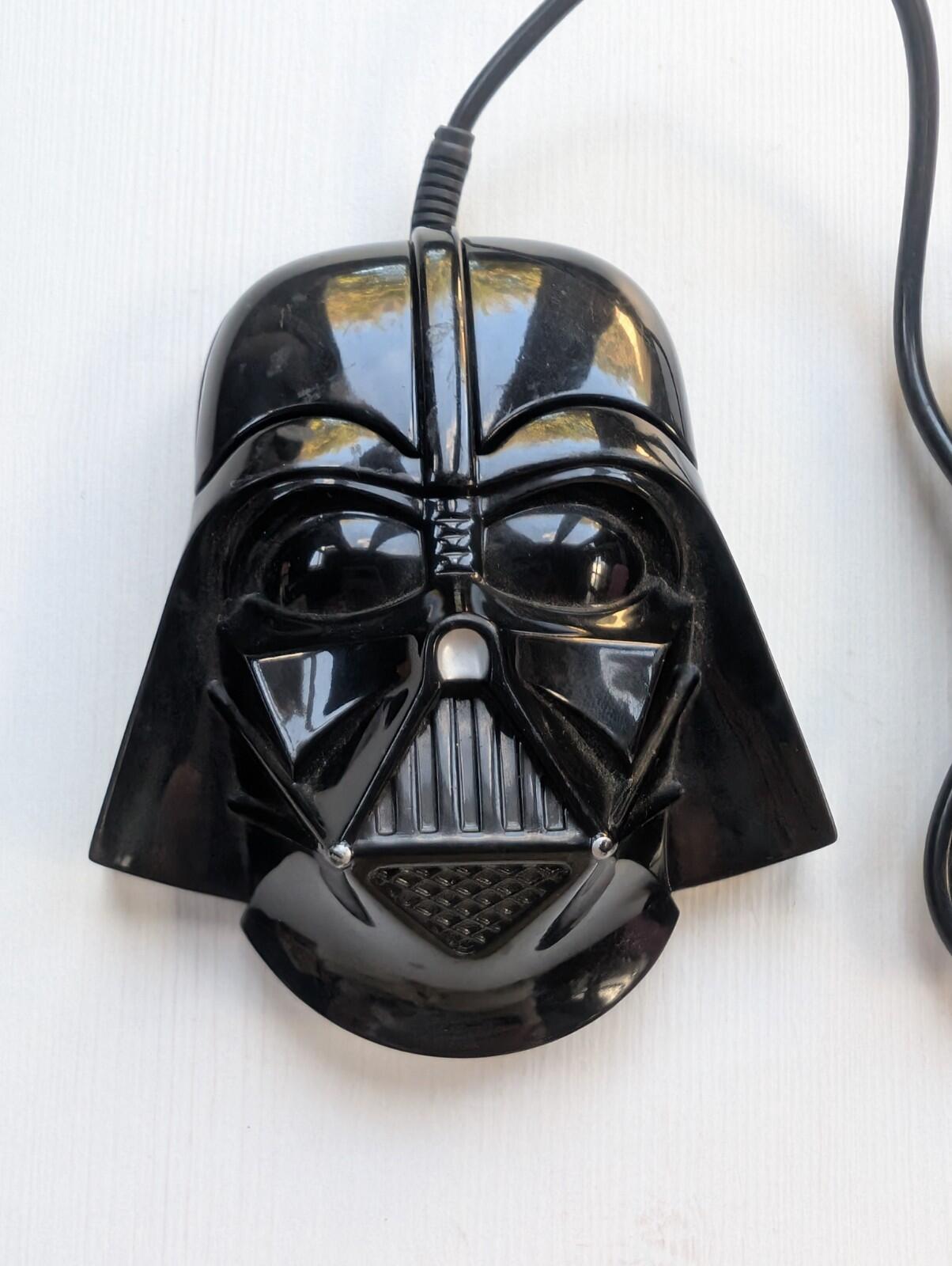Star Wars Darth Vader Vintage Computer Mouse Model No. 0252 - 1998