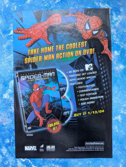 Spider-Man: The New Animated Series 2003 DVD Advertisement - See Details