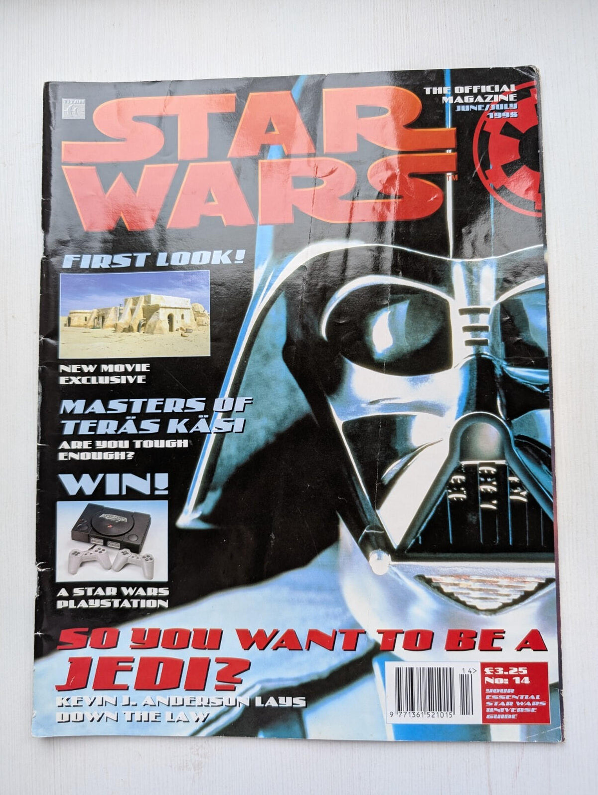 Star Wars: The Official Magazine No.14 - June/July 1998 - Darth Vader Cover
