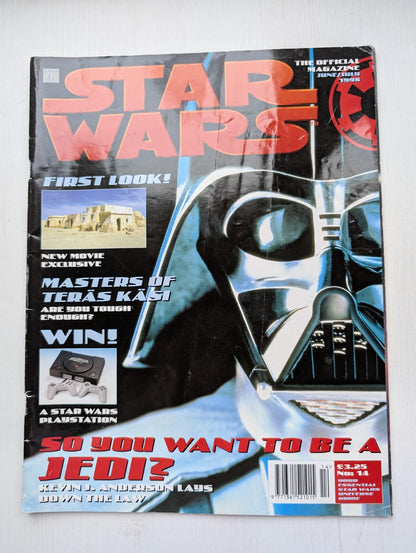 Star Wars: The Official Magazine No.14 - June/July 1998 - Darth Vader Cover