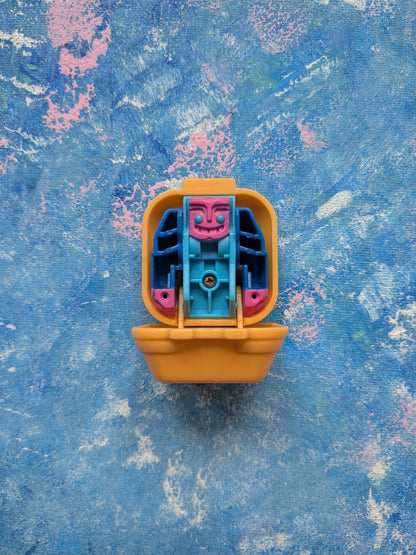 McDonald's Changeables McRobots Quarter Pounder Transformer Toy - 1988