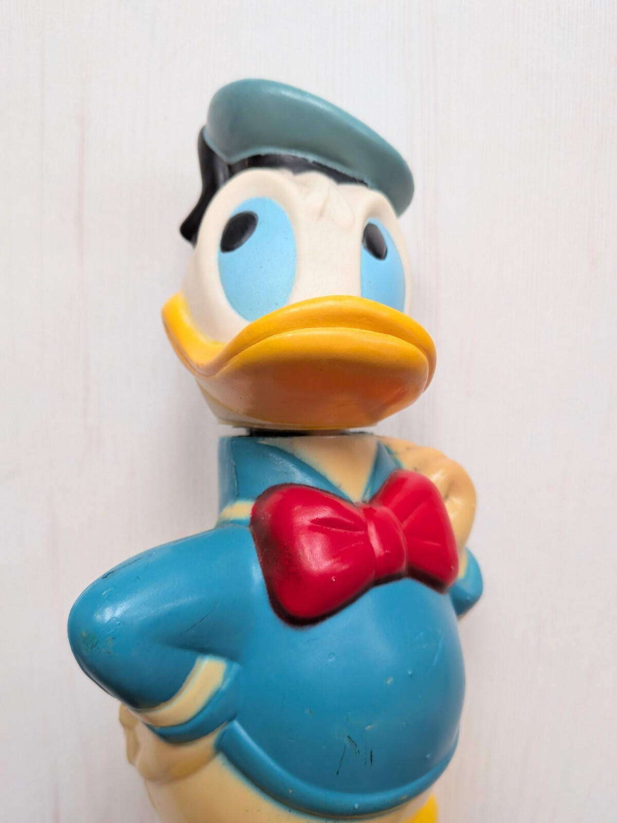 Vintage Donald Duck Bubble Bath Bottle Figure - Disney