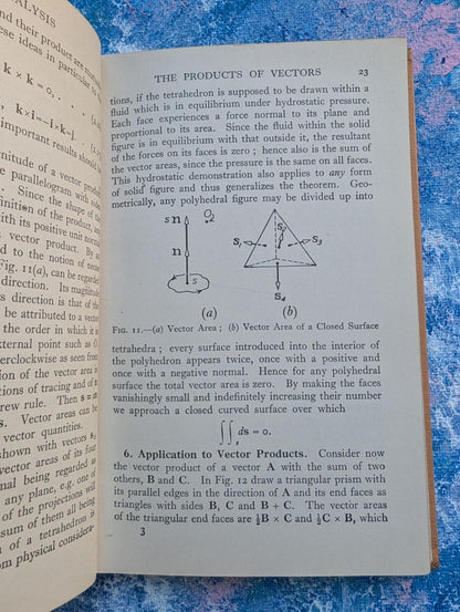 An Introduction To Vector Analysis by B. Hague - 1951 - Metheun & Co Ltd