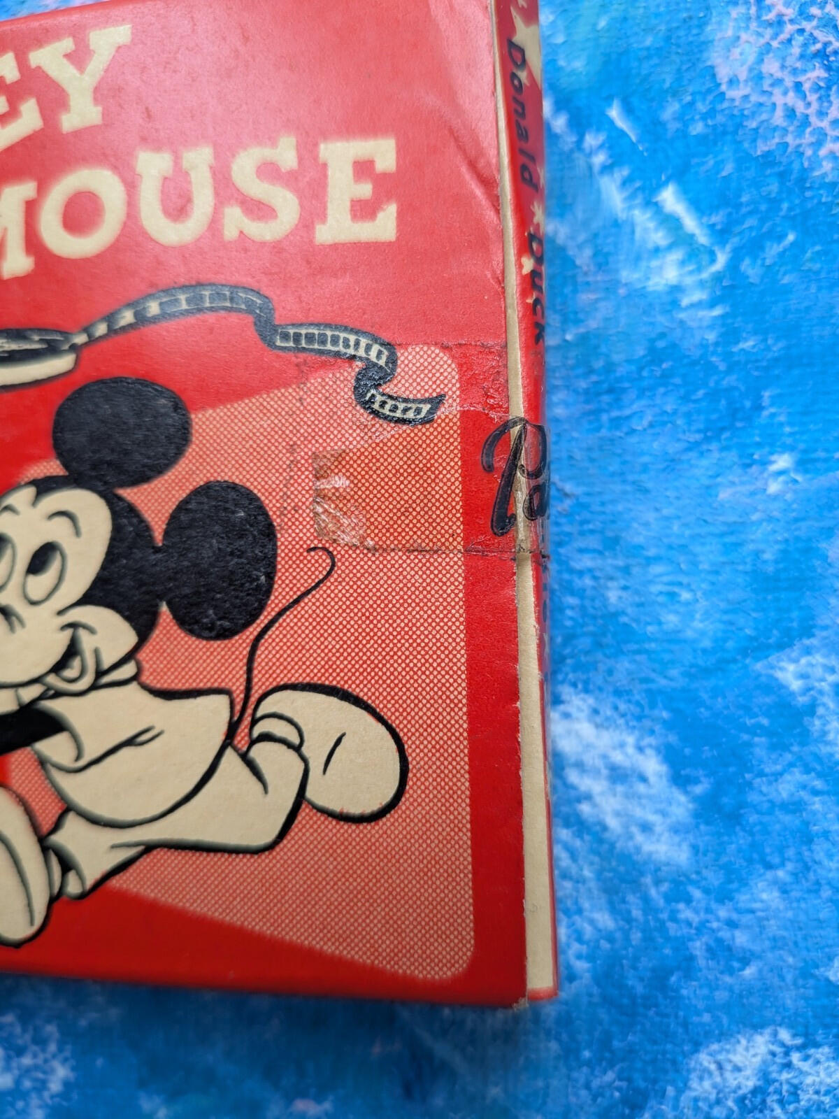 Vintage Mickey Mouse 9.5mm Cinematograph Film Reel - Sealed in Original Box